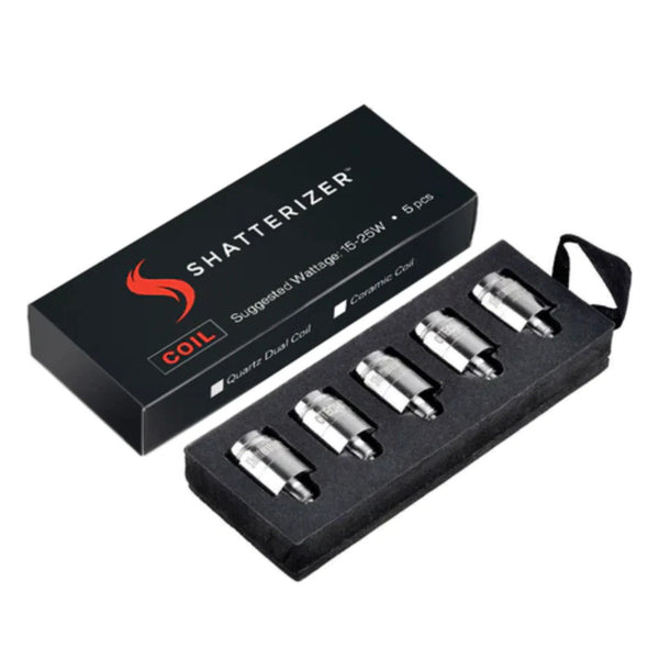 Zenco Shatterizer QDC Quartz Dual Coils 5 Pack