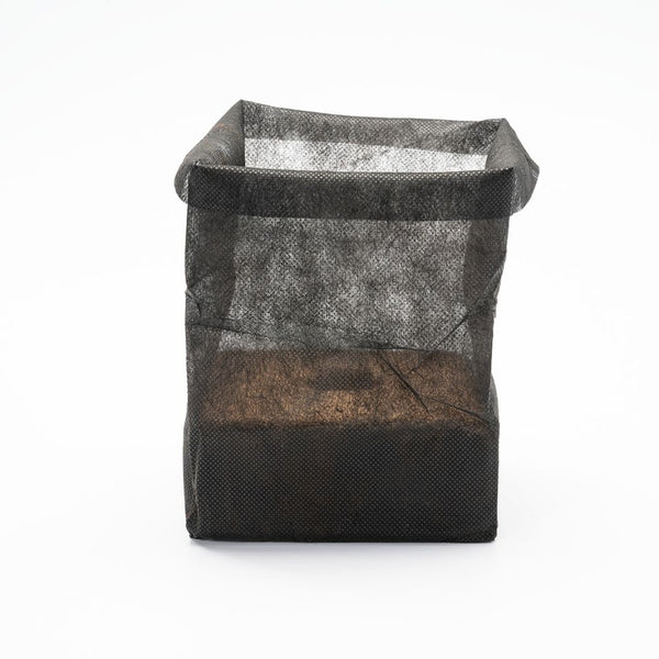 Growup! Coco textile flower pot with dehydrated coconut, 1 piece