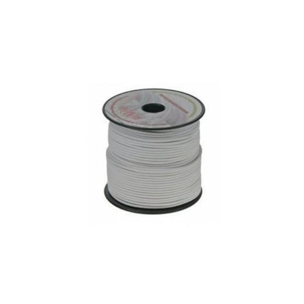 Cable 3x2,5 mm white without plug 1 m