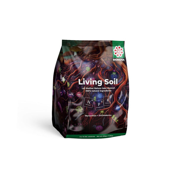 Bionova Living Soil, 220 g - (multilingual label incl. DE, ENG)