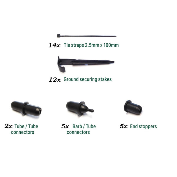 Irrigatia Connector Kit for Flat Irrigation Hose