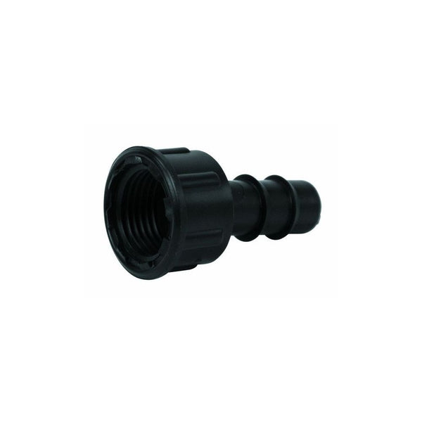Irritec PE Hose Connector 2-Piece – 16 mm × 3/4", Female Thread