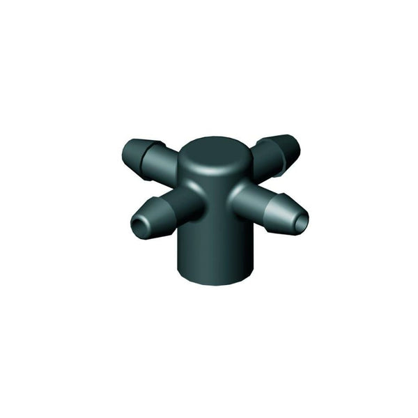 Manifold for 4 capillaries 5 mm horizontal